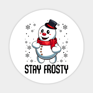 Christmas Snowman Magnet